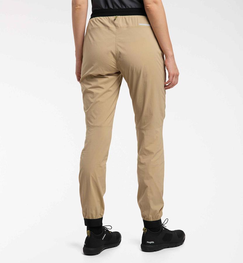 Haglöfs Womens L.I.M Fuse Hiking Pants Khaki New Zealand 19532JBOD